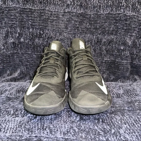 Nike Precision IV Black White Basketball Shoes Men's/Youth 5 or Women's 6.5 - Picture 2 of 8